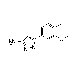 3-Amino-5-(3-methoxy-4-methylphenyl)pyrazole