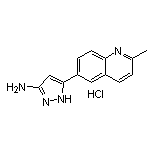 3-Amino-5-(2-methyl-6-quinolyl)pyrazole Hydrochloride