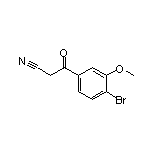 3-(4-Bromo-3-methoxyphenyl)-3-oxopropanenitrile
