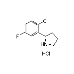 2-(2-Chloro-5-fluorophenyl)pyrrolidine Hydrochloride
