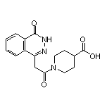 1-[2-(4-Oxo-3,4-dihydro-1-phthalazinyl)acetyl]piperidine-4-carboxylic Acid