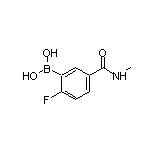 2-Fluoro-5-(methylcarbamoyl)phenylboronic Acid