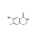 7-Bromo-6-methyl-3,4-dihydroisoquinolin-1(2H)-one