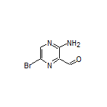 3-Amino-6-bromopyrazine-2-carbaldehyde