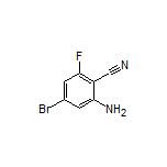 2-Amino-4-bromo-6-fluorobenzonitrile