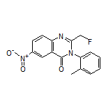 2-(Fluoromethyl)-6-nitro-3-(o-tolyl)quinazolin-4(3H)-one