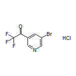 1-(5-Bromopyridin-3-yl)-2,2,2-trifluoroethanone Hydrochloride