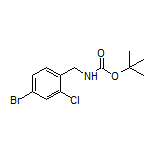 1-(4-Bromo-2-chlorophenyl)-N-Boc-methanamine