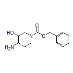 1-Cbz-4-amino-3-hydroxypiperidine