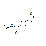 2-(1-Boc-3-fluoro-3-azetidinyl)acetic Acid