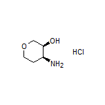 (3S,4S)-4-Aminotetrahydro-2H-pyran-3-ol Hydrochloride