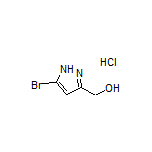 (5-Bromo-1H-pyrazol-3-yl)methanol Hydrochloride