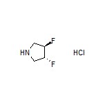 (3R,4R)-3,4-Difluoropyrrolidine Hydrochloride