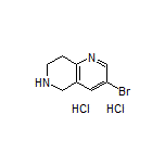 3-Bromo-5,6,7,8-tetrahydro-1,6-naphthyridine Dihydrochloride