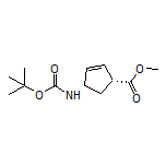 Methyl (1R,4S)-4-(Boc-amino)-2-cyclopentenecarboxylate