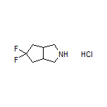 5,5-Difluorooctahydrocyclopenta[c]pyrrole Hydrochloride