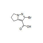 2-Bromo-5,6-dihydro-4H-pyrrolo[1,2-b]pyrazole-3-carboxylic Acid