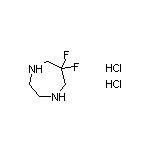 6,6-Difluoro-1,4-diazepane Dihydrochloride