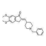 (E)-2-[(1-Benzyl-4-piperidyl)methylene]-5,6-dimethoxy-2,3-dihydro-1H-inden-1-one