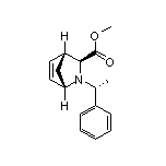 Methyl (1S,3S,4R)-2-[(R)-1-phenylethyl]-2-azabicyclo[2.2.1]hept-5-ene-3-carboxylate