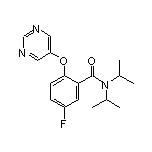 5-Fluoro-N,N-diisopropyl-2-(5-pyrimidinyloxy)benzamide