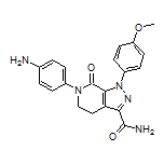 6-(4-Aminophenyl)-1-(4-methoxyphenyl)-7-oxo-4,5,6,7-tetrahydro-1H-pyrazolo[3,4-c]pyridine-3-carboxamide
