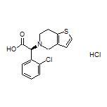 (S)-2-(2-Chlorophenyl)-2-[6,7-dihydrothieno[3,2-c]pyridin-5(4H)-yl]acetic Acid Hydrochloride