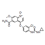 6-Carbamoyl-4-[3-chloro-4-(3-cyclopropylureido)phenoxy]-7-methoxyquinoline 1-Oxide