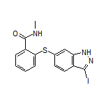 2-[(3-Iodo-1H-indazol-6-yl)thio]-N-methylbenzamide