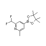 2-(Difluoromethyl)-6-methylpyridine-4-boronic Acid Pinacol Ester