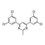 4,6-Bis(3,5-dichlorophenyl)-2-methylpyrimidine