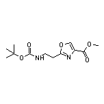 Methyl 2-[2-(Boc-amino)ethyl]oxazole-4-carboxylate