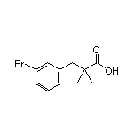 3-(3-Bromophenyl)-2,2-dimethylpropanoic Acid