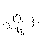 (2R,3R)-2-(2,4-Difluorophenyl)-1-(1H-1,2,4-triazol-1-yl)butane-2,3-diol Methanesulfonate Salt