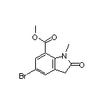 Methyl 5-Bromo-1-methyl-2-oxoindoline-7-carboxylate