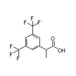 2-[3,5-Bis(trifluoromethyl)phenyl]propanoic Acid