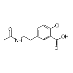 5-(2-Acetamidoethyl)-2-chlorobenzoic Acid