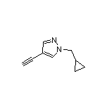 1-(Cyclopropylmethyl)-4-ethynyl-1H-pyrazole