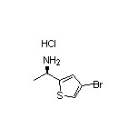 (R)-1-(4-Bromo-2-thienyl)ethanamine Hydrochloride