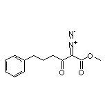 Methyl 2-Diazo-3-oxo-6-phenylhexanoate