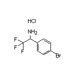 1-(4-Bromophenyl)-2,2,2-trifluoroethanamine Hydrochloride