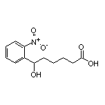 6-Hydroxy-6-(2-nitrophenyl)hexanoic Acid