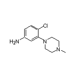 4-Chloro-3-(4-methyl-1-piperazinyl)aniline