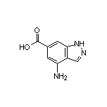 4-Aminoindazole-6-carboxylic Acid