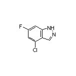4-Chloro-6-fluoroindazole