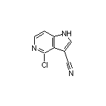 4-Chloro-5-azaindole-3-carbonitrile