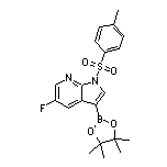 5-Fluoro-1-tosyl-7-azaindole-3-boronic Acid Pinacol Ester