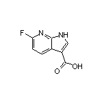 6-Fluoro-7-azaindole-3-carboxylic Acid