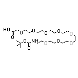 Boc-NH-PEG8-acetic Acid