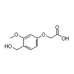 4-(Hydroxymethyl)-3-methoxyphenoxyacetic Acid